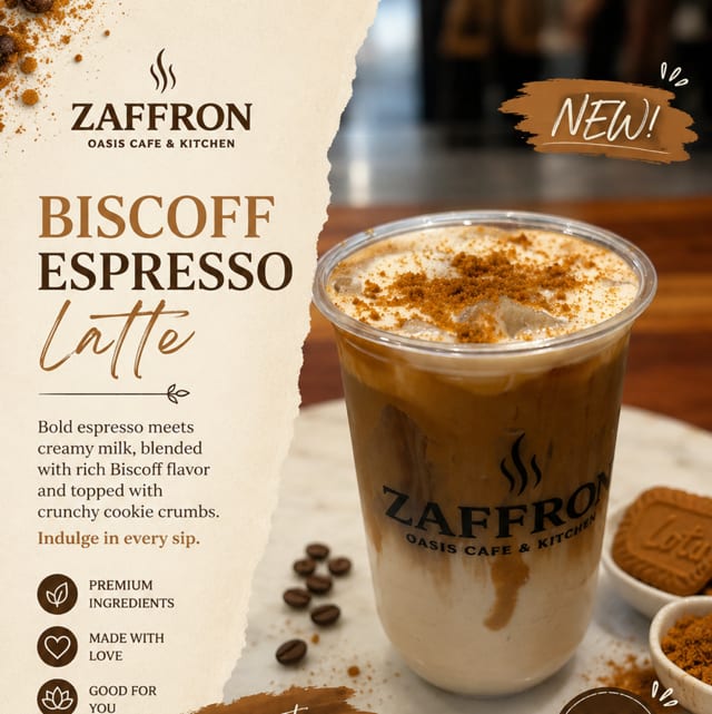 Biscoff Latte.