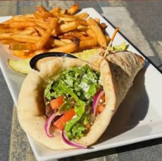 Chicken Gyro Meal.