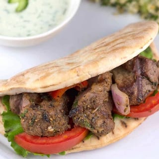 Lamb Kebab Wrap