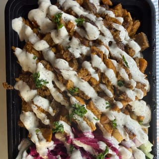Mix (Beef & Chicken) Over Rice