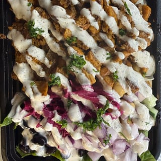 Mix (Beef & Chicken) Over Rice
