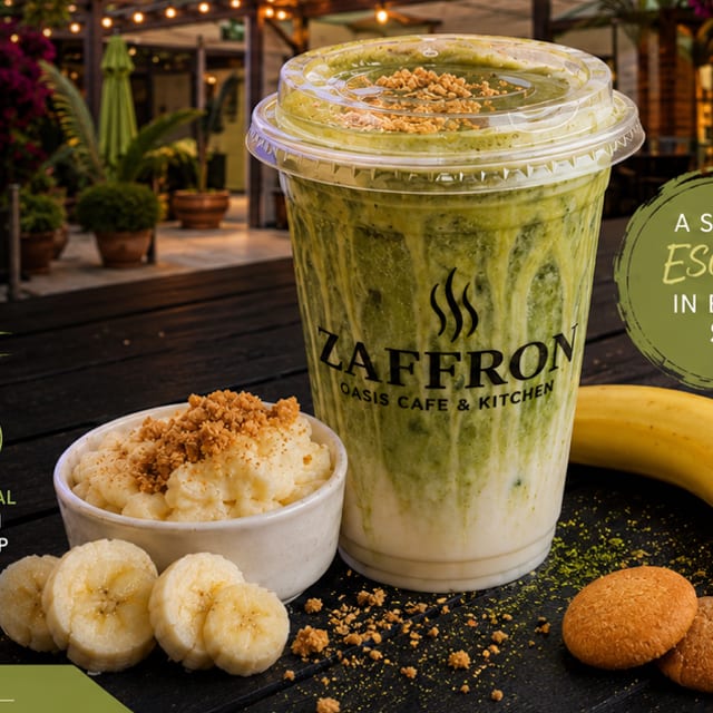 Banana Boat Matcha.