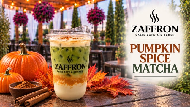 Pumpkin Spice Matcha.