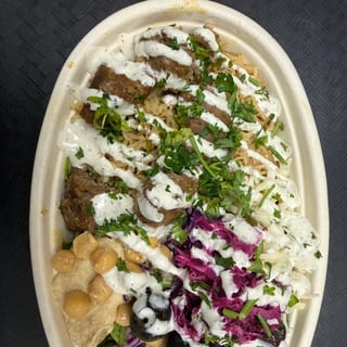 Beef Gyro Over Rice