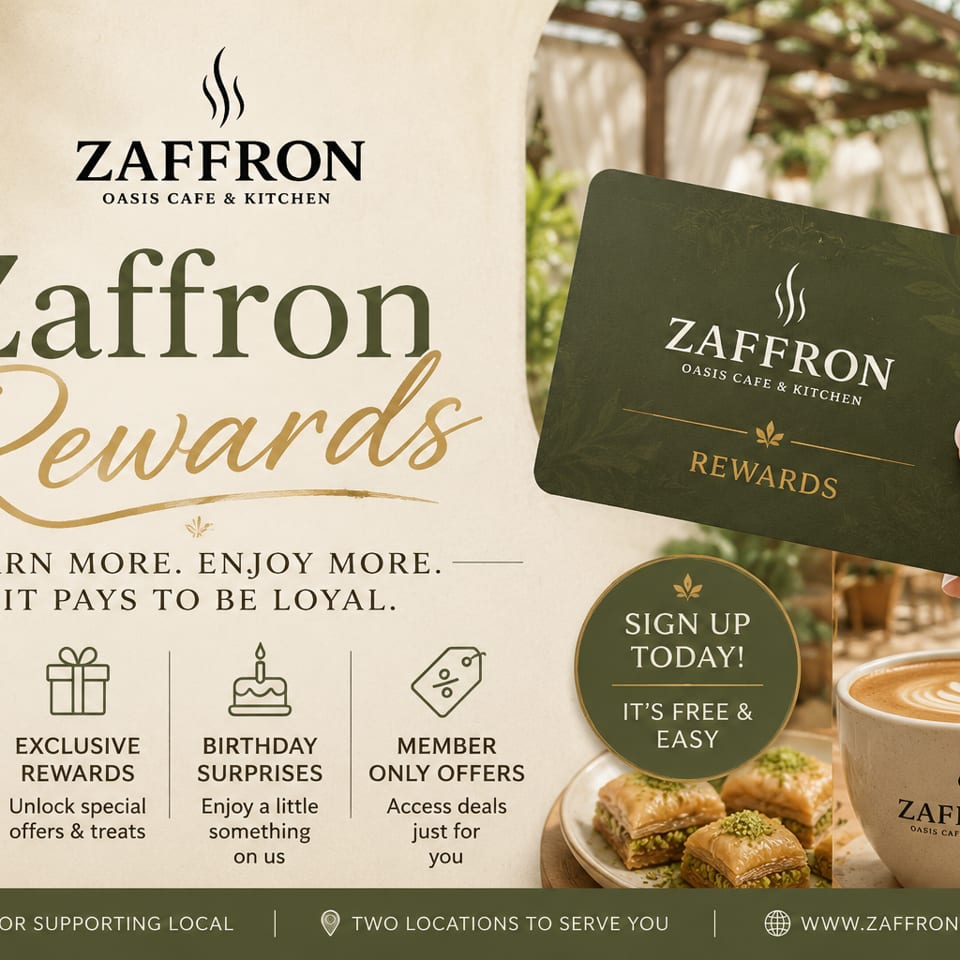 Zaffron Kitchen Rewards