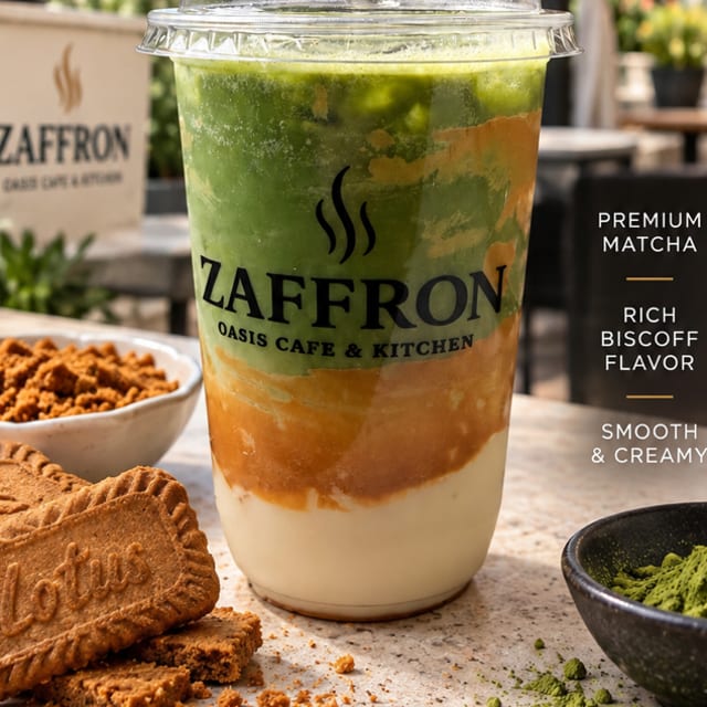 Biscoff Matcha.