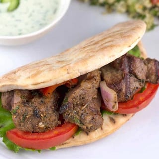 Barg Kebab (Steak) Wrap