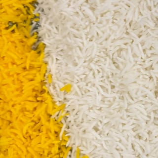 White Saffron Rice
