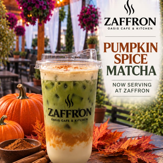 Pumpkin Spice Matcha.