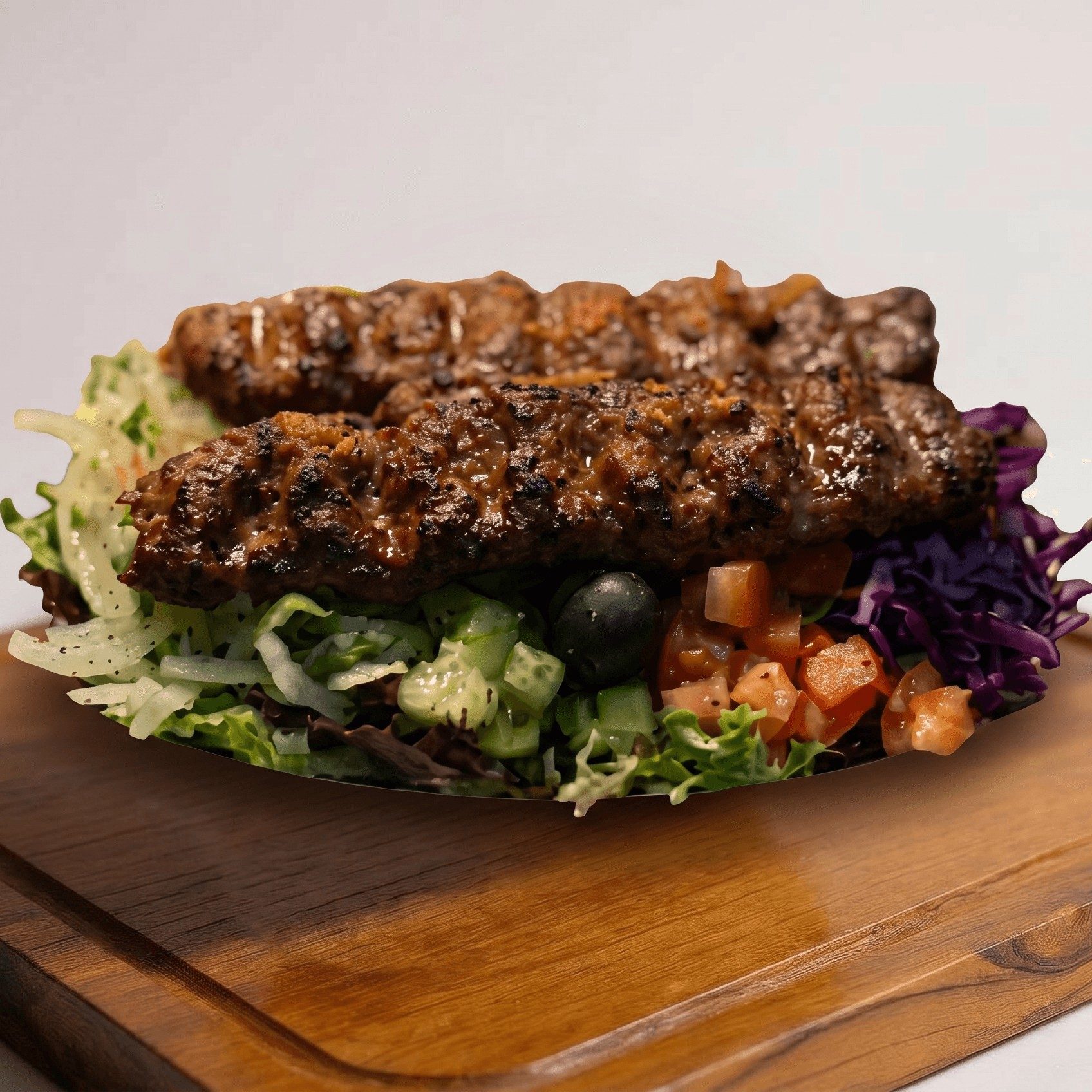 Ground Beef Kebab Bowl.