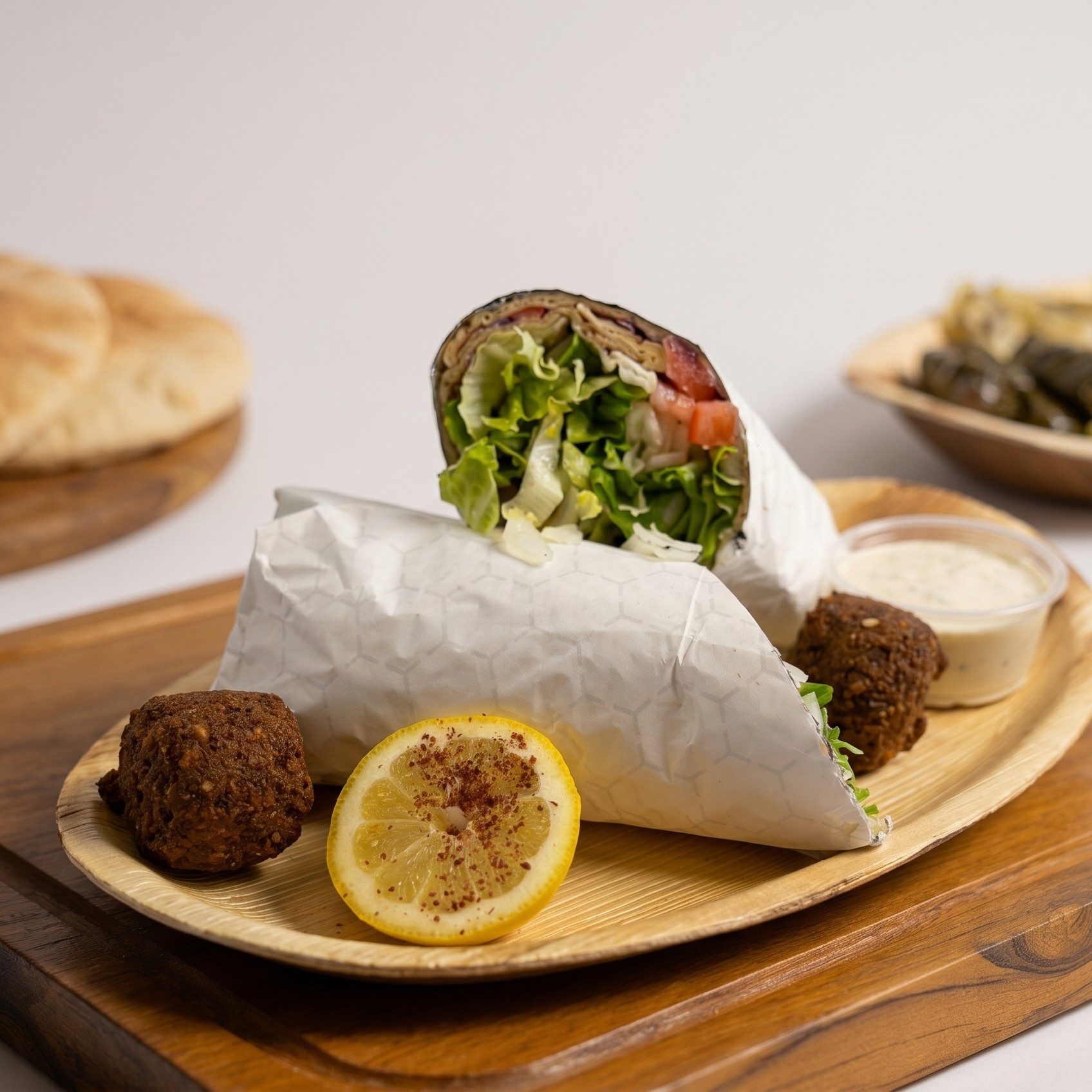 Falafel Wrap.