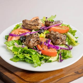 Lamb Kebab Salad