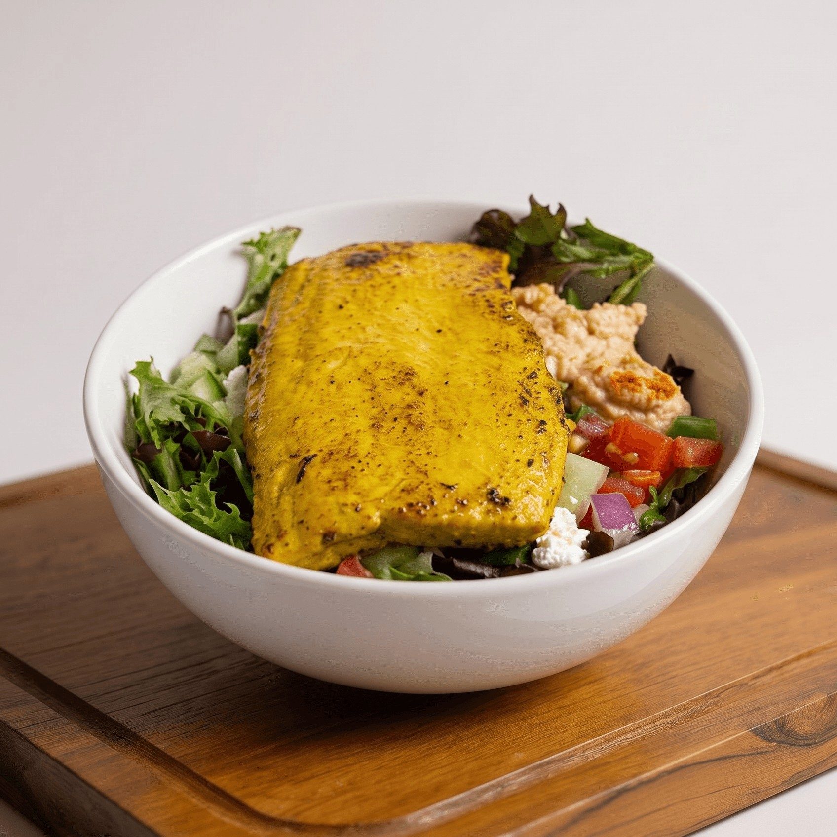 Zaffire Salmon Bowl.