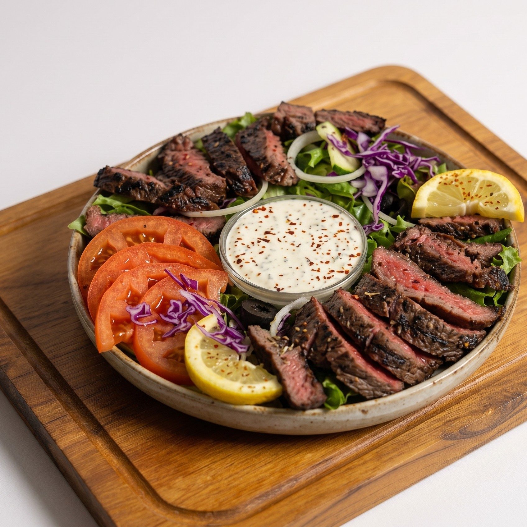 Barg Kebab (Steak) Bowl.