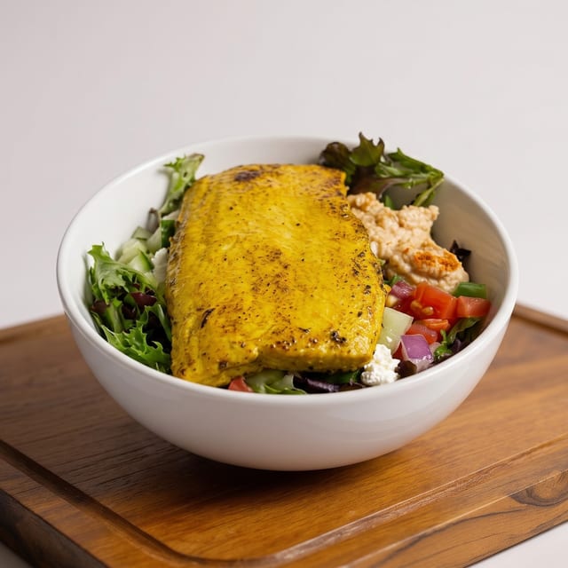 Zaffron Salmon Bowl.