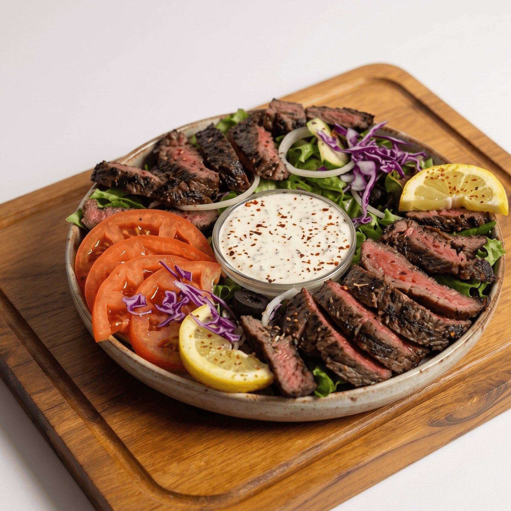 Barg Kebab (Steak) Bowl.