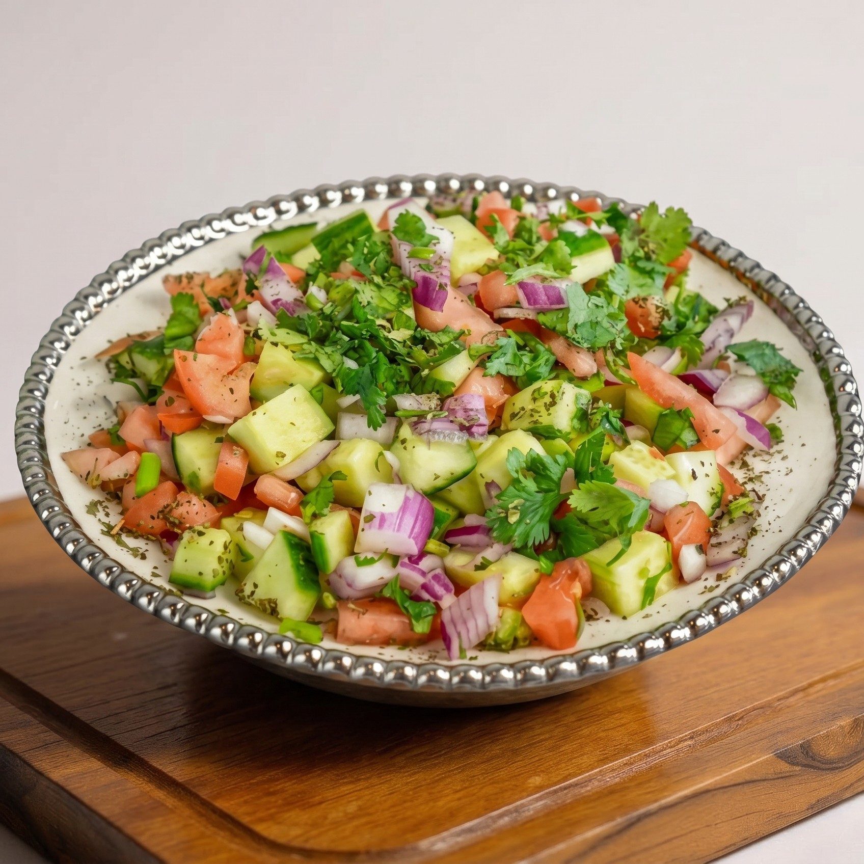 Munjee Salad (Shirazi Salad).