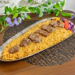 Lamb Kebab Rice Plate