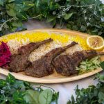 Lamb Chop Rice Plate