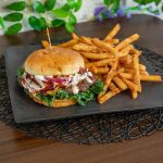 Zaffron Burger Meal