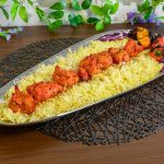 Chicken Kebab Rice Plate